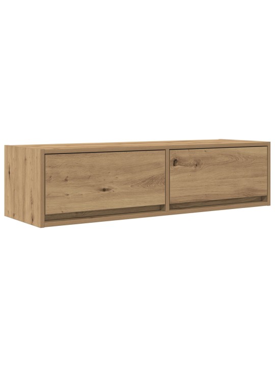 Tv skříň artisan dub 100x31x25,5 cm kompozitní dřevo