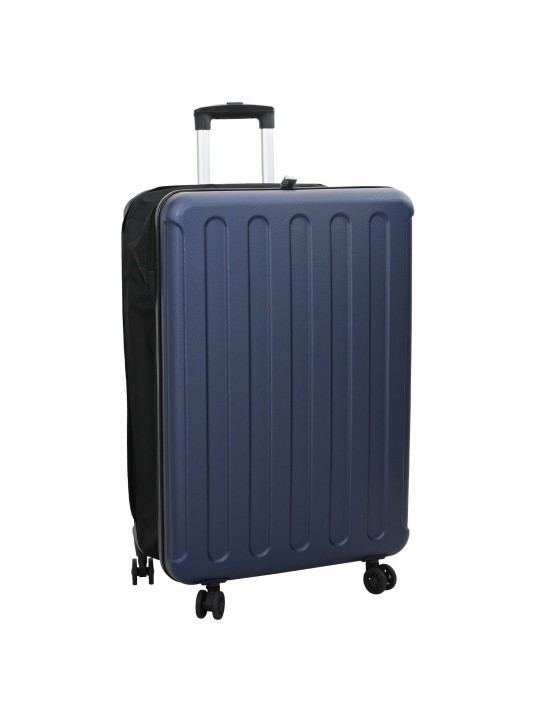 Skládací kufr s tvrdým pláštěm 28" tmavě modrý 50x30x76 cm abs