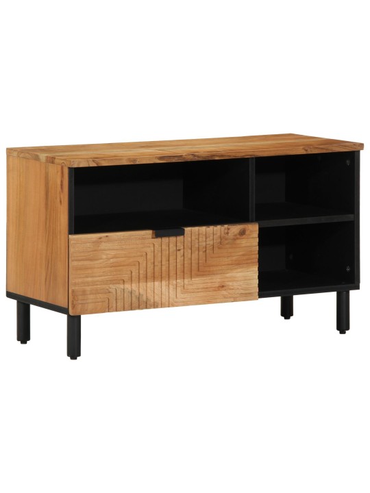 Tv skříň 80x33,5x46 cm z masivního dřeva akácie