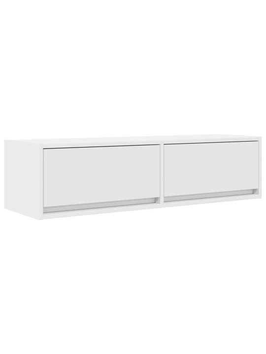 Tv skříň bílá 100x31x25,5 cm kompozitní dřevo