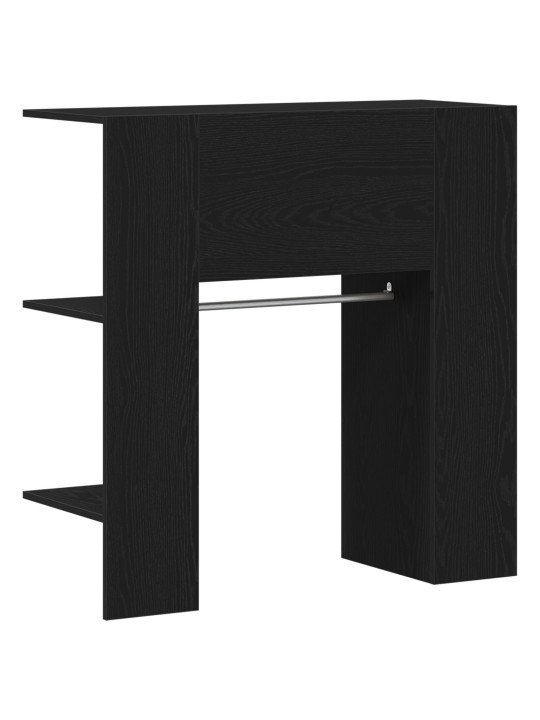 Skříň do chodby černý dub 97,5x37x99 cm kompozitní dřevo