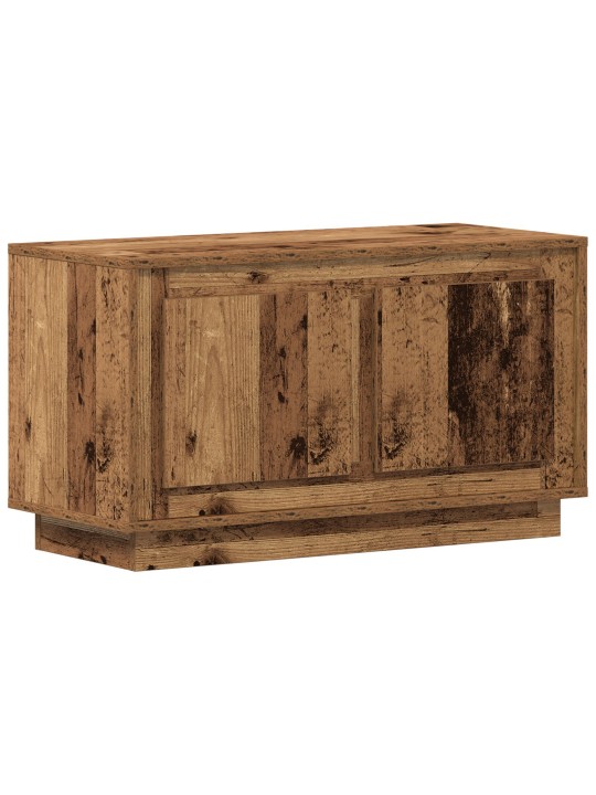 Tv skříň staré dřevo 80x35x45 cm z konstrukčního dřeva
