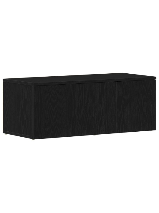 Tv stoleček černý dub 80x34x30 cm z dřevěného kompozitu