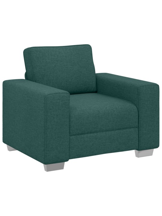Křeslo tmavě zelené 59 cm látka