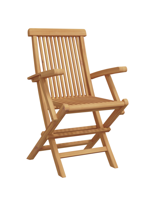 7dílný zahradní jídelní set ze solidního dřeva teak
