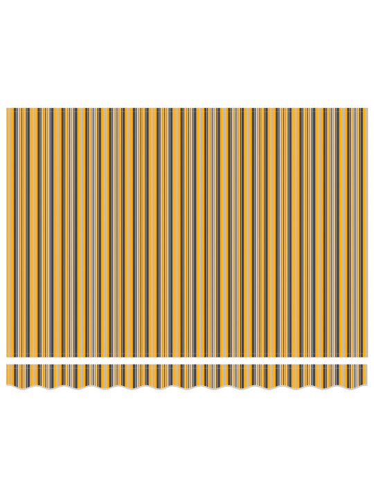 Manuální výsuvná markýza multicolour stripe 300x250 cm
