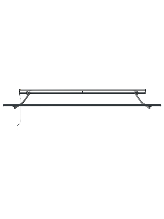 Automatická zasouvací markýza zelená a žlutá 300x250 cm, náhradní látka markýzy pro rám 3x2,5 m zelená a žlutá