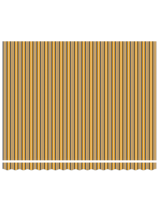 Automatická výsuvná markýza s led vícenásobným pruhem 400x300 cm
