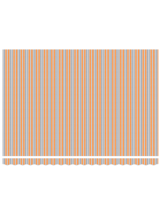 Manuální výsuvná markýza multicolor stripe 450x300 cm