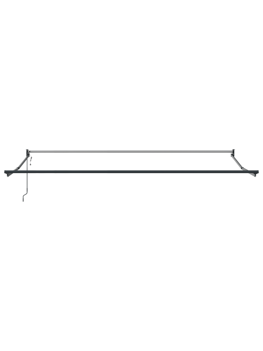 Automatická výsuvná markýza bílá 450x300 cm, náhradní látka na markýzu pro rám 4.5x3 m bílá