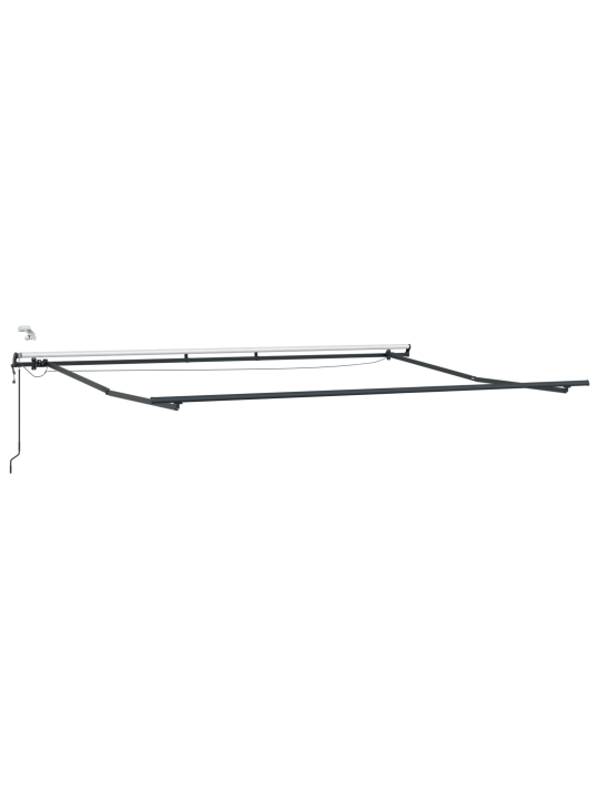 Automatická výsuvná markýza s led multikolor pruhy 500x300 cm