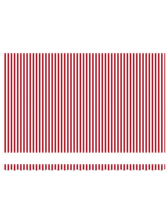 Ruční zasouvací markýza červené a bílé pruhy 500x350 cm