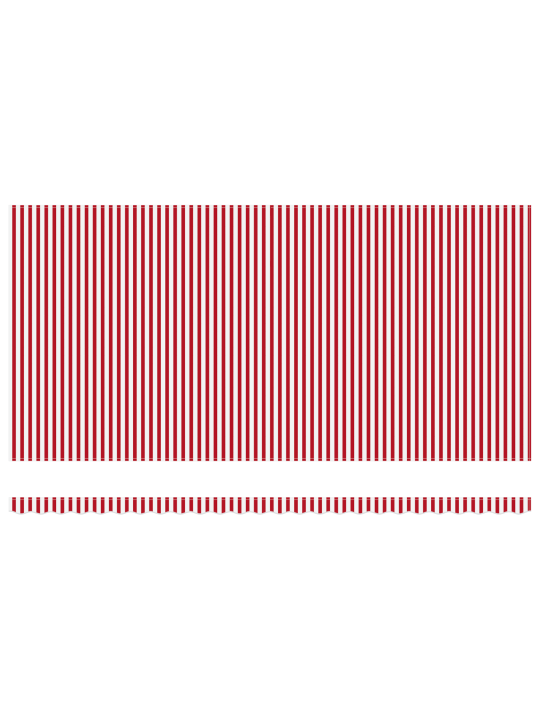 Manuální výsuvná markýza červená a bílá pruhovaná 600x300 cm