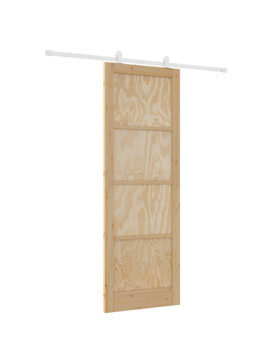 Posuvný dveře s hardwarem 'orkdal'masivní dřevo borovice, vnitřní dveře 'orkdal'83x232x4 cm masivní dřevo borovice