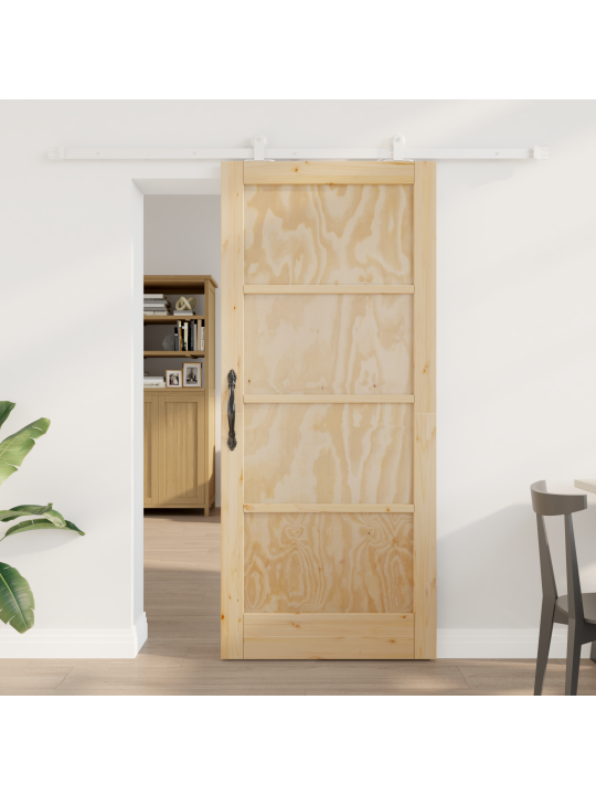 Posuvné dveře s hardwarem "orkdal" masivní borové dřevo