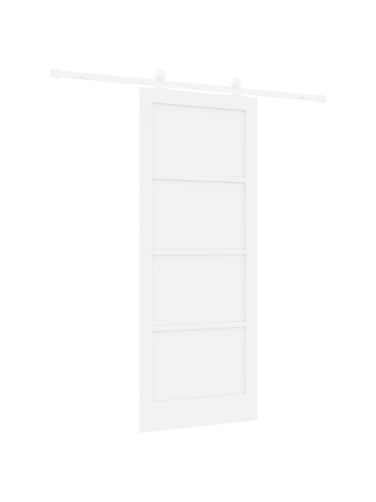 Posuvné dveře orkdal bílá solidní borovice, interiérové dveře orkdal bílá 86x211x4 cm solidní borovice
