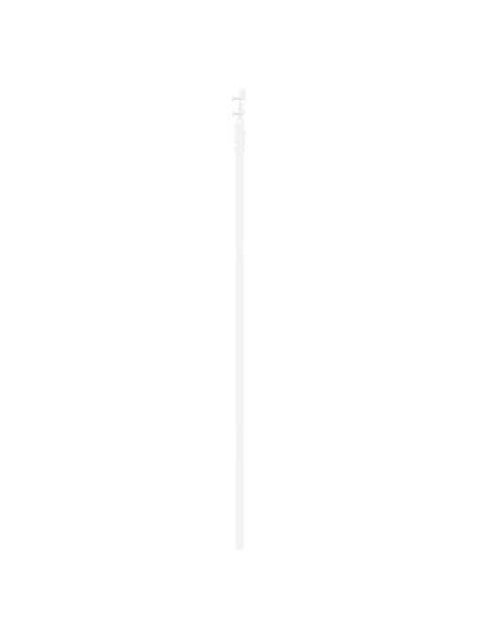 Posuvné dveře s hardware setem bílá 61x198.5 cm masivní dřevo borovice