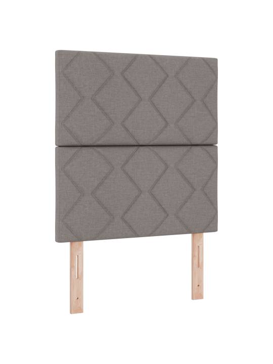 Čelo postele s diamantovými bloky hnědá 80 cm látka, čelo postele s diamantovými bloky hnědá 160 cm látka