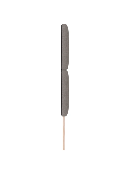 Čelo postele s diamantovými bloky hnědá 80 cm látka, čelo postele s diamantovými bloky hnědá 160 cm látka