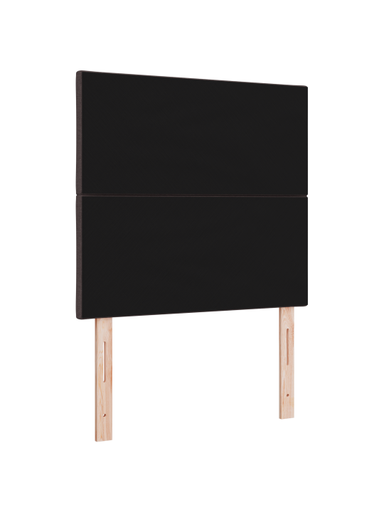Čelo postele design diamantových bloků hnědé 90 cm látkové