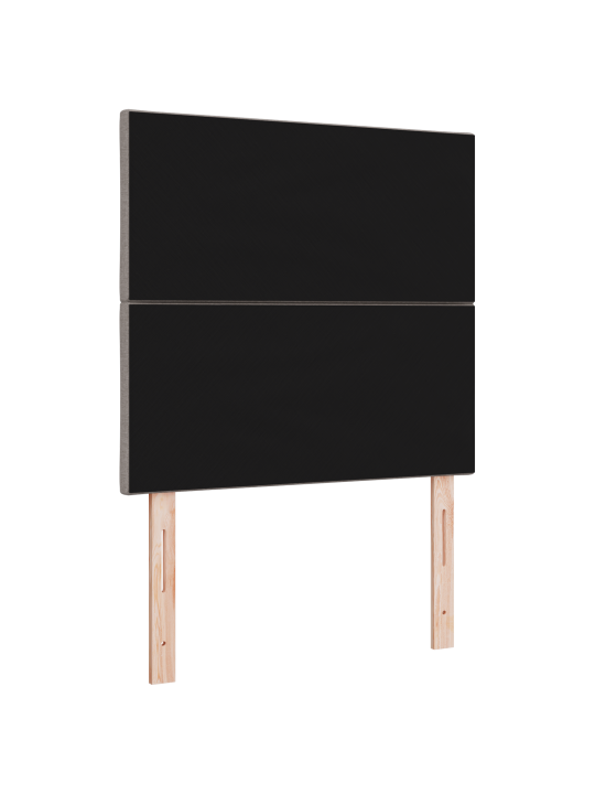 Čelo postele diamantových bloků šedobéžové 90 cm tkanina