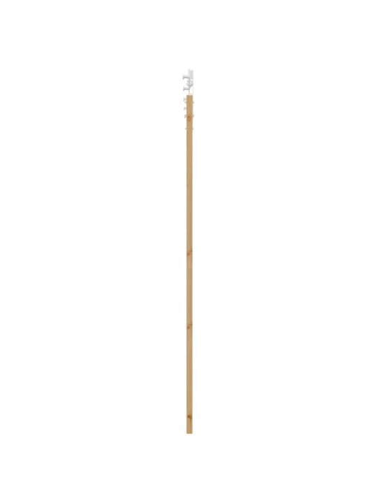 Posuvné dveře s upevňovacím příslušenstvím "orkdal" masivní dřevo a sklo, vnitřní dveře se sklem "orkdal" 73.5x211x4 cm masivní borové dřevo