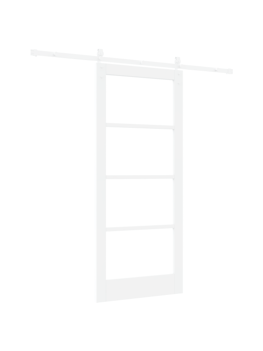 Posuvné dveře orkdal sada 2 cool white dřevo 86 x 198,5 cm