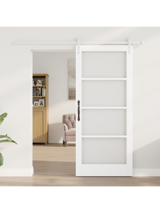Posuvné dveře orkdal sada 2 cool white dřevo 86 x 198,5 cm