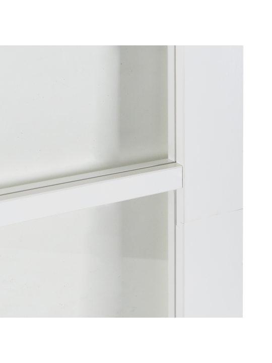 Posuvný dveře se setem hardware 'orkdal'bílá masivní dřevo a sklo, interiérový dveře se sklem 'orkdal'bílá 78x232x4 cm