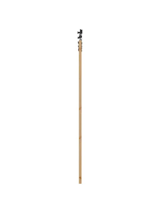 Posuvné dveře s hardware sadou "orkdal" masivní dřevo a sklo, vnitřní dveře se sklem "orkdal" 78x202x4 cm masivní dřevo borovice