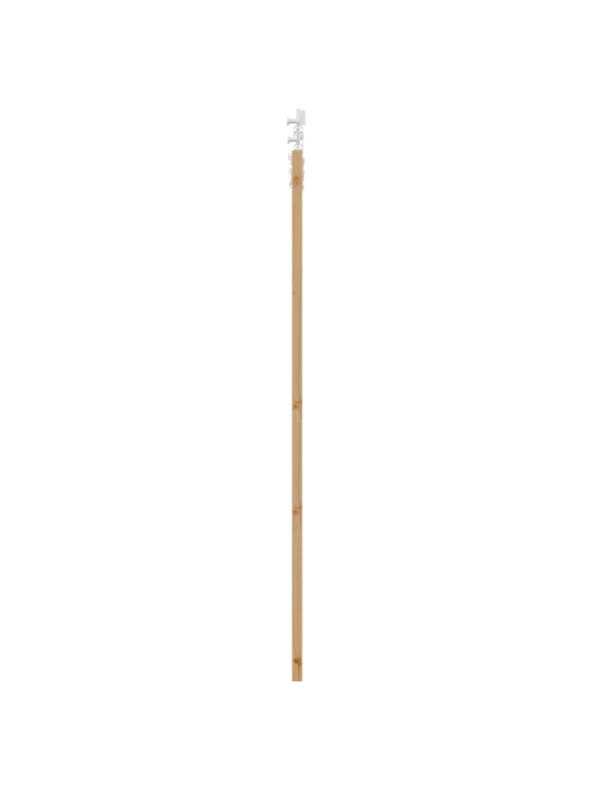 Posuvné dveře s hardwarem 73.5x198.5 cm masivní dřevo borovice, interiérové dveře se sklem "orkdal" 73.5x198.5x4 cm masivní dřevo borovice