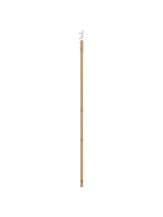 Posuvné dveře s hardwarem 93x202 cm masivní borové dřevo, interiérové dveře s sklem 'orkdal'93x202x4 cm masivní borové dřevo