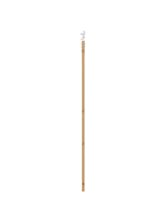 Sada posuvných dveří s hardwarem 93x211 cm z masivního dřeva borového, interiérové dveře s sklem 'orkdal'93x211x4 cm z masivního dřeva borového