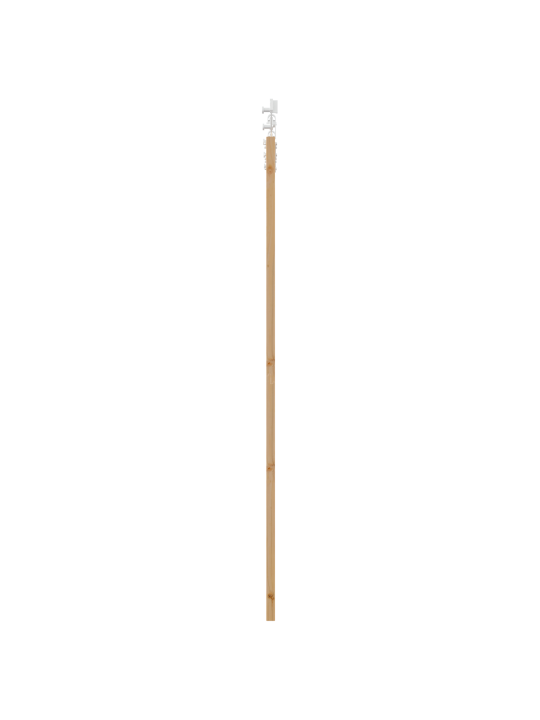 Posuvné dveře včetně hardware 86x211 cm z masivního borového dřeva, interiérové dveře se sklem 'orkdal'86x211x4 cm z masivního borového dřeva