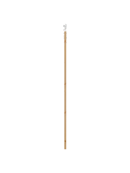 Posuvné dveře se sadou kování 83x232 cm ze solidní borovice