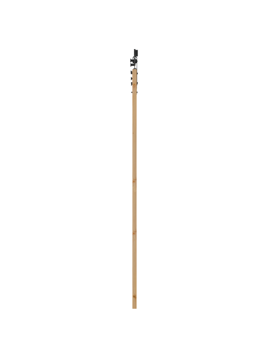 Posuvné dveře s hardware soupravou 73.5x211 cm masivní borové dřevo, interiérové dveře se sklem 'orkdal'73.5x211x4 cm masivní borové dřevo