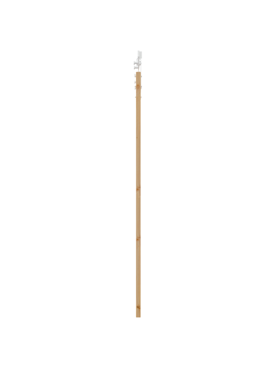 Posuvné dveře se sadou součástí 78x202 cm masivní dřevo borovice, interiérové dveře se sklem 'orkdal'78x202x4 cm masivní dřevo borovice