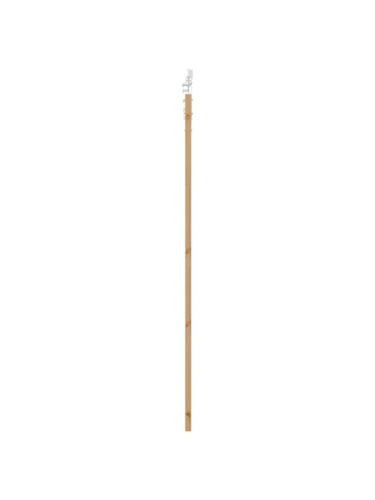 Posuvné dveře se sadou hardware 93x211 cm z masivního borového dřeva, vnitřní dveře se sklem 'orkdal'93x211x4 cm z masivního borového dřeva