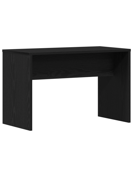 Toaletní stolek s led černý dub kompozitní dřevo