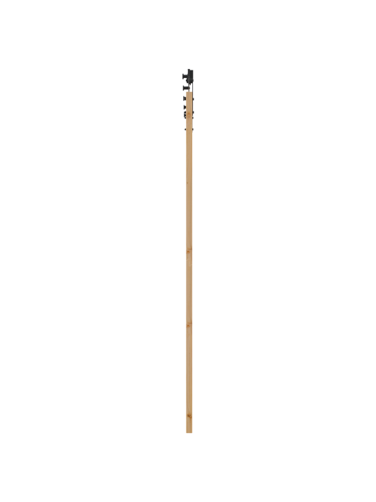 Posuvné dveře s příslušenstvím 93x211 cm z masivního borovicového dřeva, interiérové dveře 'orkdal'93x211x4 cm z masivního boravicového dřeva
