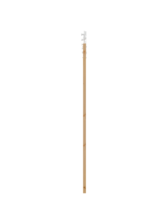 Skládací dveře s hardwarovým setem 61x198,5 cm z masivního borového dřeva, interiérové dveře 'orkdal'61x198,5 cm z masivního borového dřeva