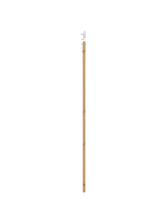 Posuvné dveře s kováním 86x211 cm masivní borové dřevo, interiérové dveře 'orkdal'86x211x4 cm masivní borové dřevo