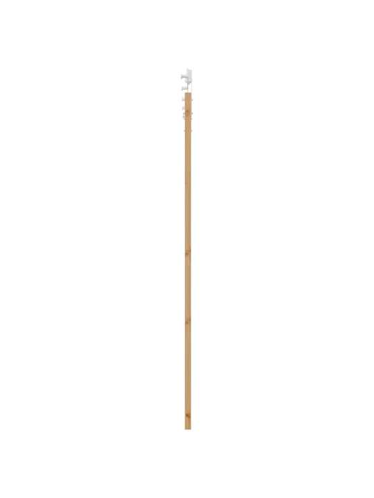 Skládací dveře s hardwarem 93x202 cm z masivního borového dřeva, vnitřní dveře