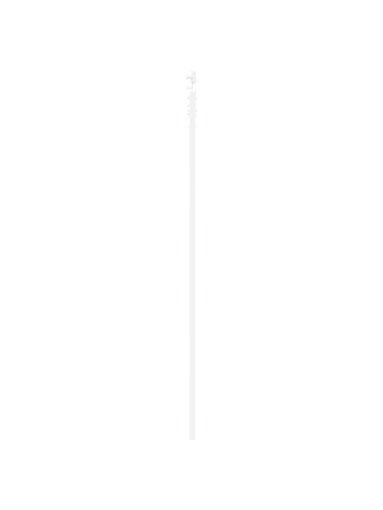 Posuvné dveře s hardwarovou sadou bílá 78x232 cm masivní dřevo borovice