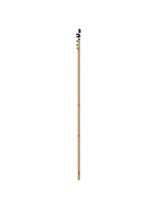 Skládací dveře se sadou hardwaru 93x211 cm z masivního borového dřeva, interiérové dveře 'orkdal'93x211x4 cm z masivního borového dřeva
