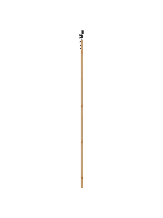 Posuvné dveře s hardwarem 93x232 cm z masivního dřeva borovice, interiérové dveře 'orkdal'93x232x4 cm z masivního dřeva borovice