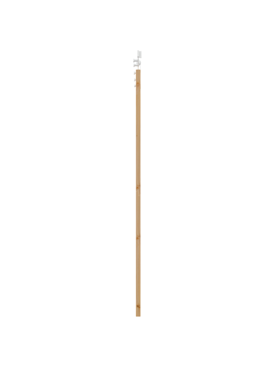 Posuvné dveře se sadou hardwaru 78x202 cm z masivního borového dřeva, interiérové dveře "orkdal" 78x202x4 cm z masivního borového dřeva