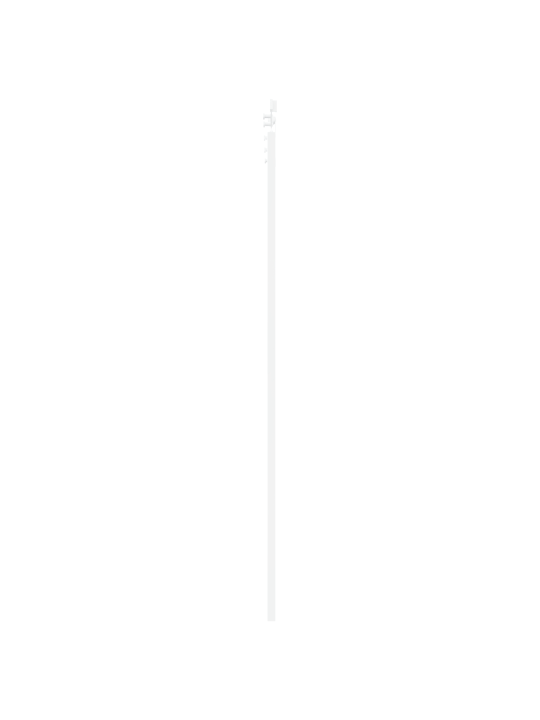 Posuvné dveře s hardwarovou sadou bílé 78x232 cm masivní dřevo borovice, vnitřní dveře 'orkdal'bílé 78x232x4 cm masivní dřevo borovice