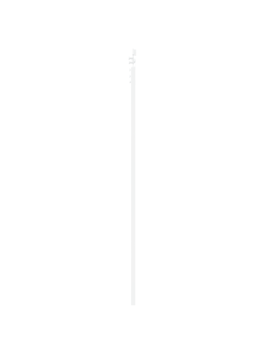 Skládací dveře s hardwarem bílá 83x211 cm masivní dřevo borovice