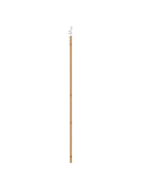 Posuvný dveře s hardwarem 93x211 cm z masivního dřeva borovice
